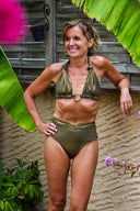 Bas Coraz kaki's | Biki'one Mahué swimwear