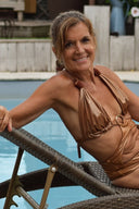 Top Sabel brun | Biki'one Mahué swimwear